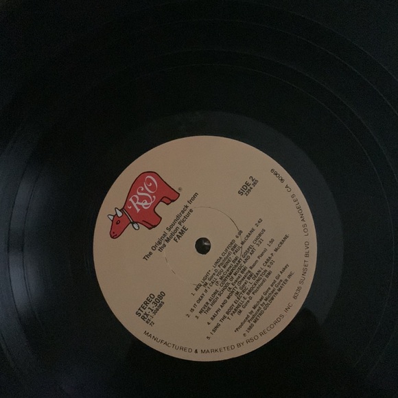Fame The Original Soundtrack From The Motion Picture “Fame” Vintage Vinyl Rec - Picture 8 of 8
